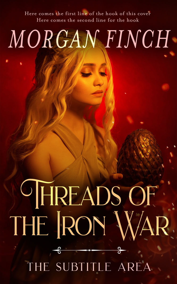 2D view of Premade Fantasy Book Cover - Brandy Punch