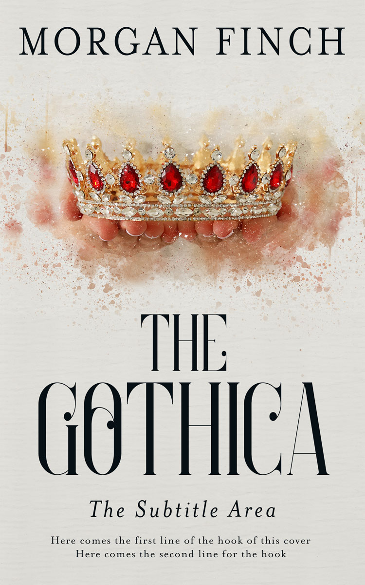 2D view of Premade Fantasy Book Cover - Westar