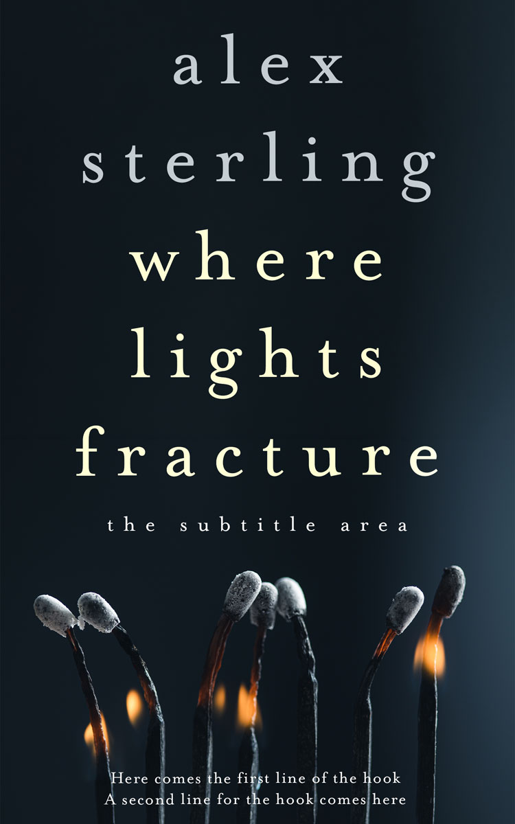 2D view of Premade Mystery & Thriller & Suspense Book Cover - Bunker #36562 | BookCoverZone