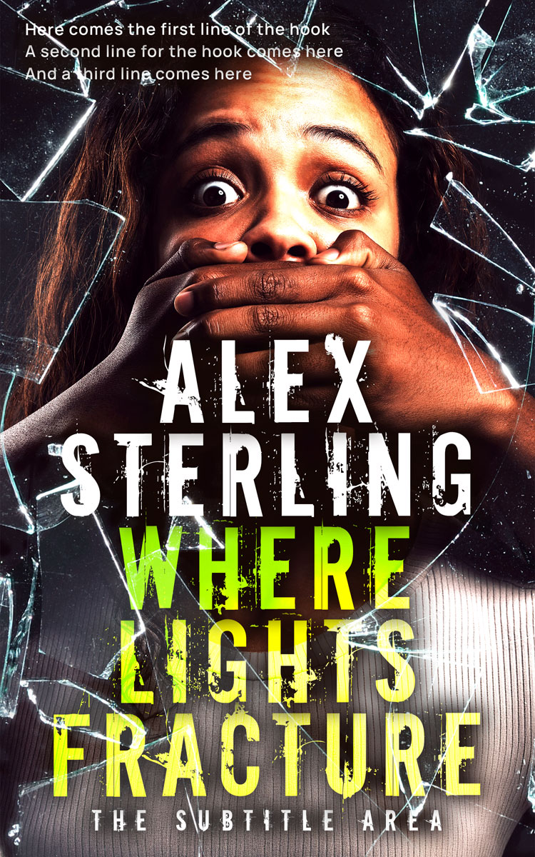 2D view of Premade Mystery & Thriller & Suspense Book Cover - Calico #36568 | BookCoverZone*