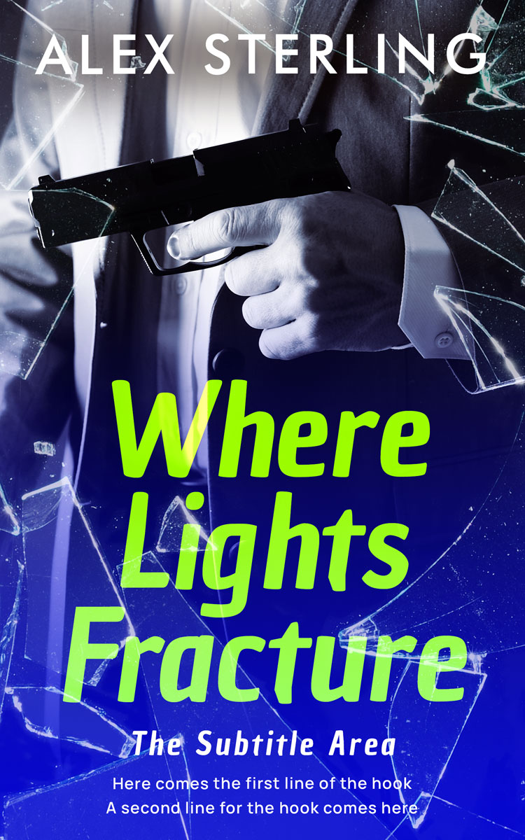 2D view of Premade Mystery & Thriller & Suspense Book Cover - Feijoa #36572 | BookCoverZone
