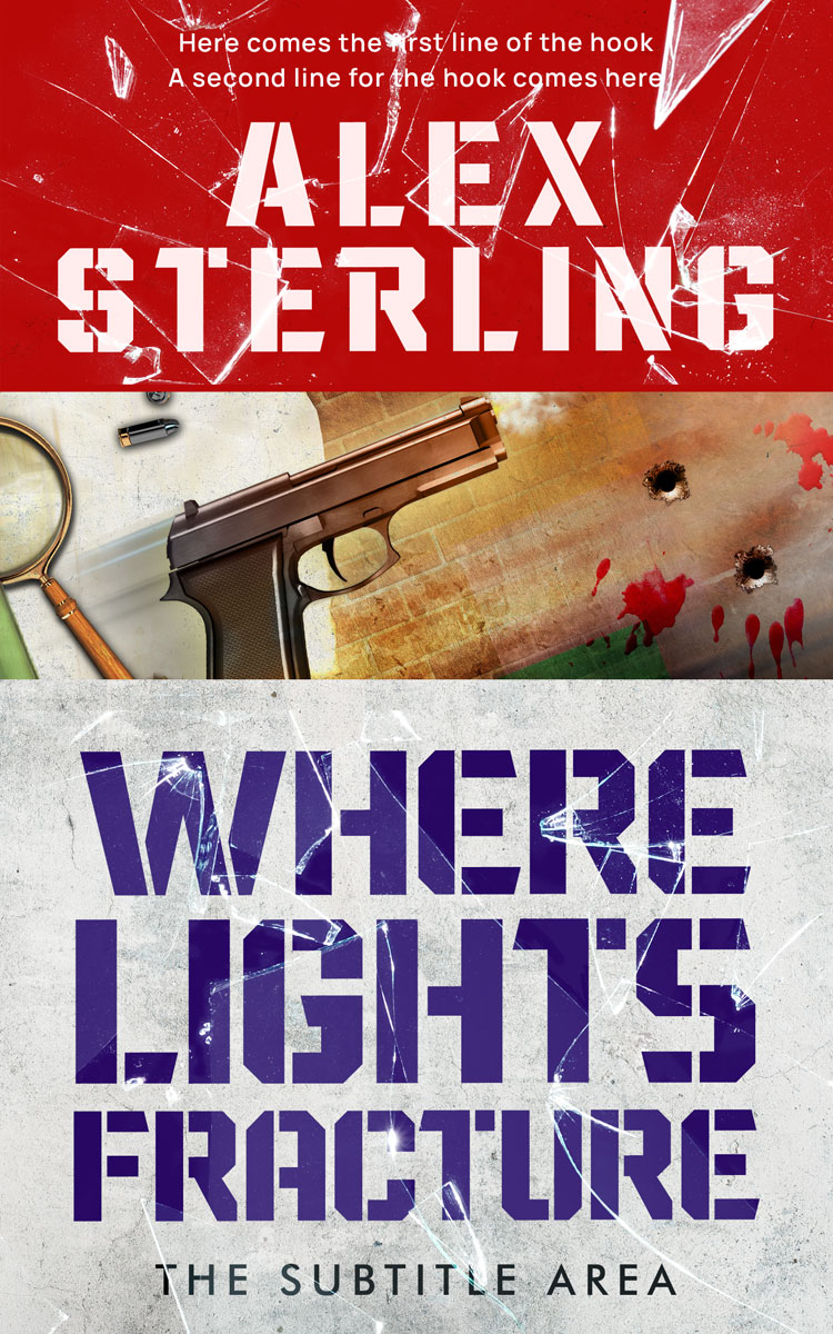 2D view of Premade Mystery & Thriller & Suspense Book Cover - Westar #36577 | BookCoverZone