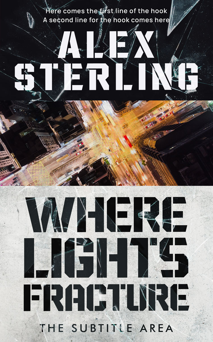 2D view of Premade Mystery & Thriller & Suspense Book Cover - Thunder #36581 | BookCoverZone