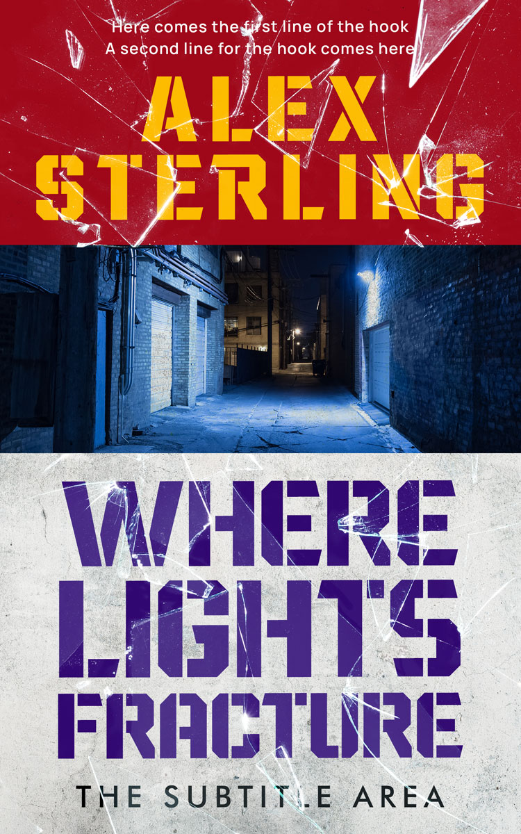 2D view of Premade Mystery & Thriller & Suspense Book Cover - Iron #36586 | BookCoverZone