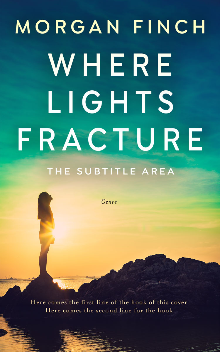 2D view of Premade Nature Book Cover - Eden