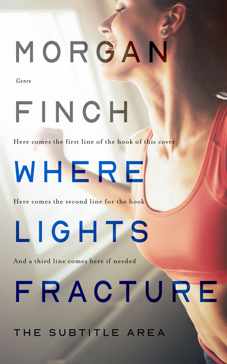 2D view of Premade Sports & Fitness Book Cover - Quicksand #36625 | BookCoverZone