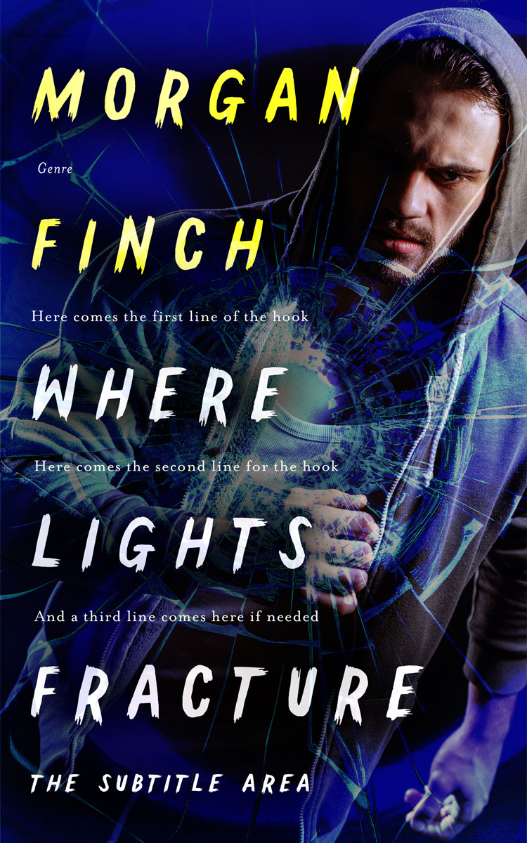 2D view of Premade Mystery & Thriller & Suspense Book Cover - Ebony #36637 | BookCoverZone