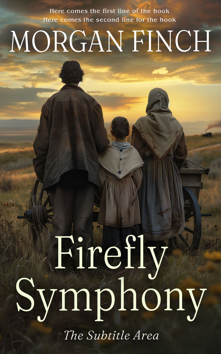 2D view of Premade Historical Book Cover - Birch #36702 | BookCoverZone