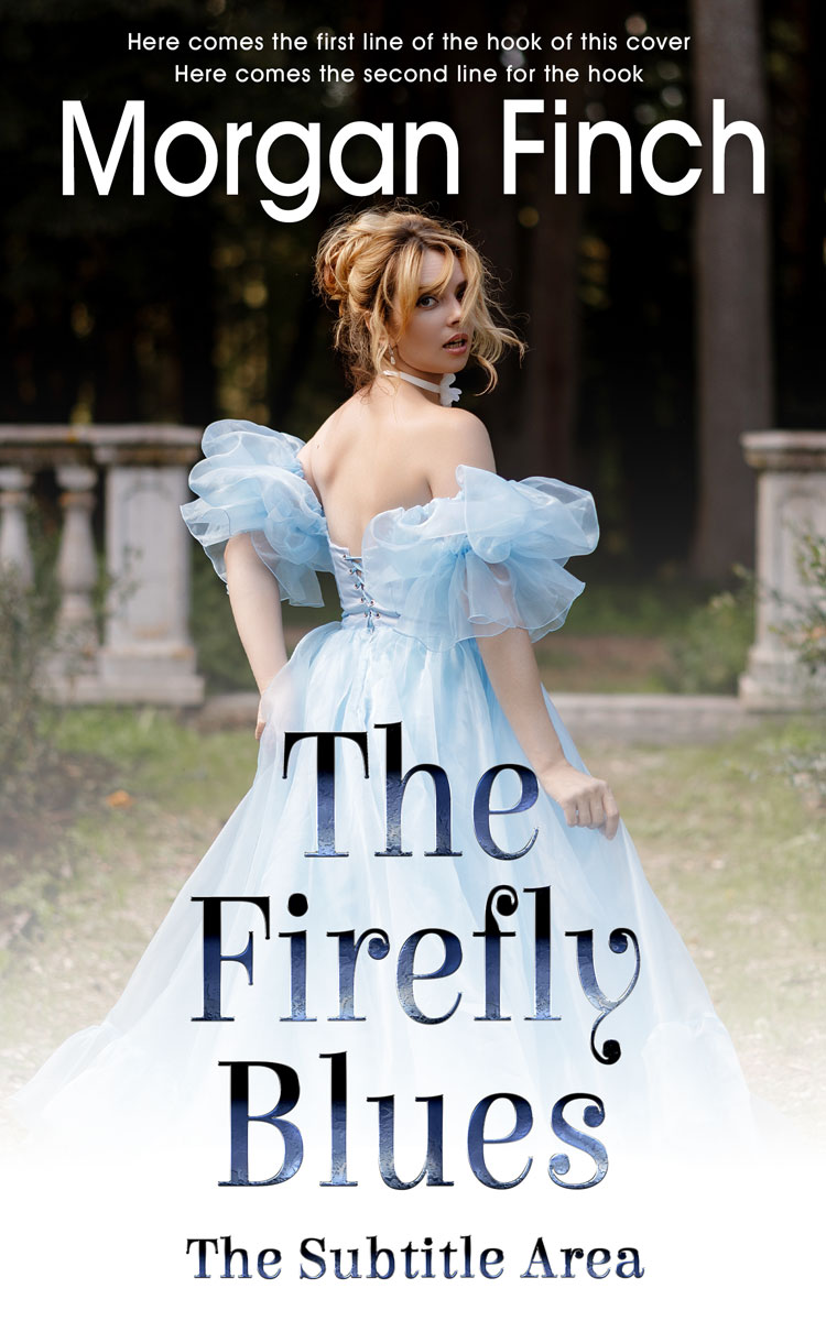 2D view of Premade Fantasy Book Cover - Celeste #36705 | BookCoverZone*