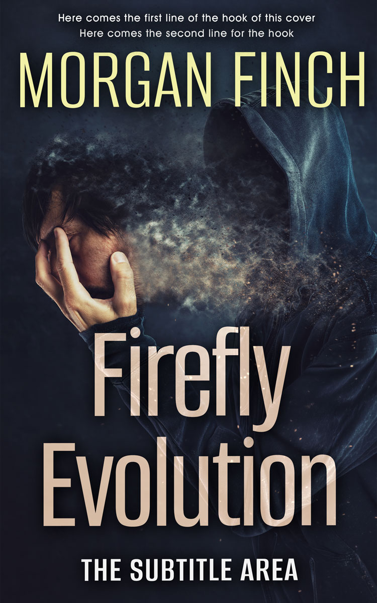 2D view of Premade Mystery & Thriller & Suspense Book Cover - Ebony Clay #36712 | BookCoverZone