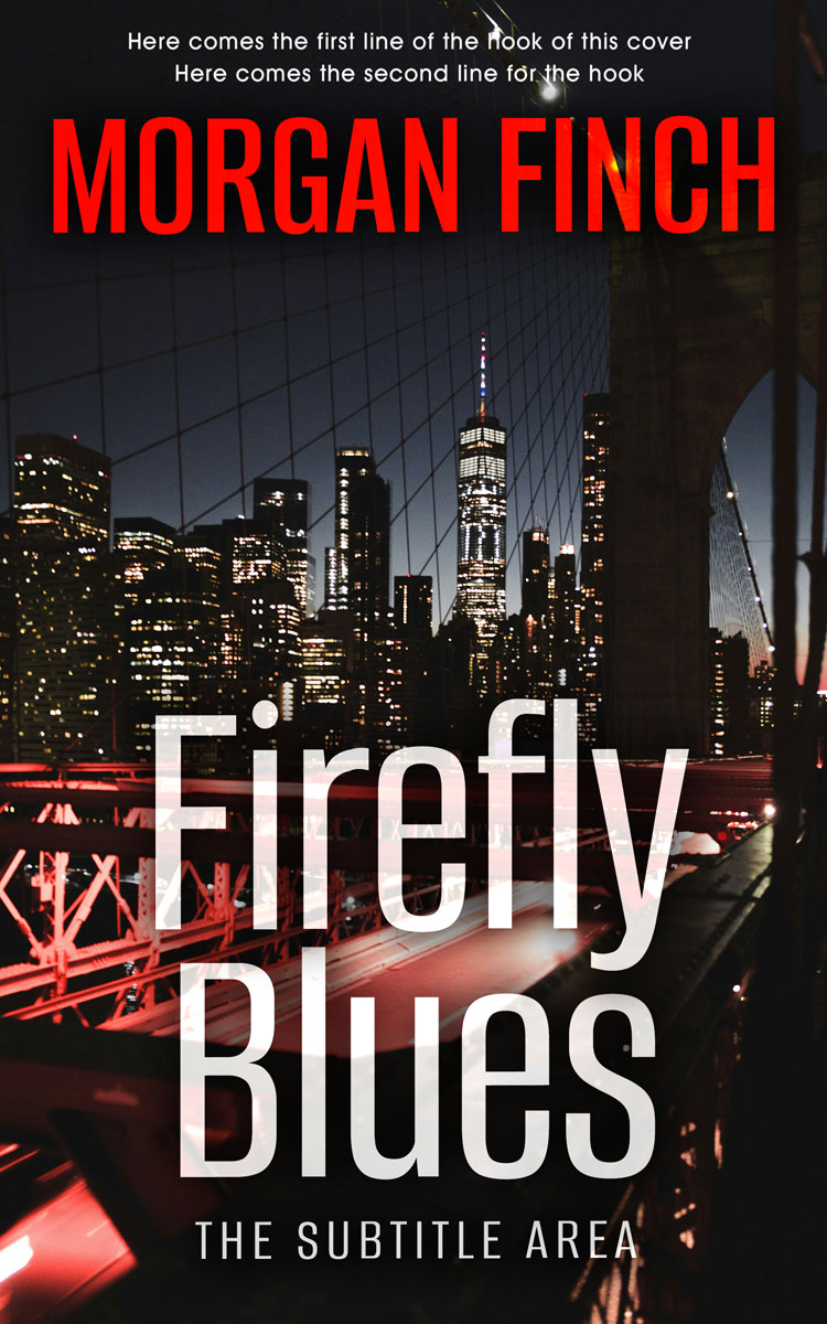 2D view of Premade Mystery & Thriller & Suspense Book Cover - Tonys Pink #36726 | BookCoverZone