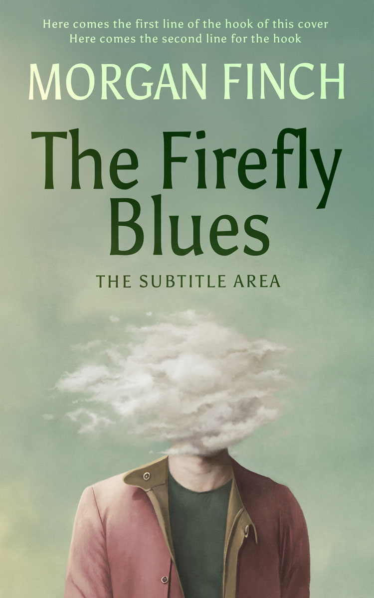 2D view of Premade Poetry Book Cover - Bud #36752 | BookCoverZone*