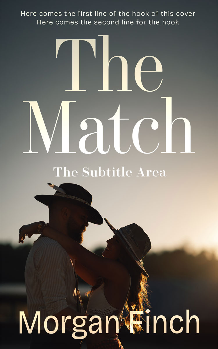 2D view of Premade Romance Book Cover - Dune #36758 | BookCoverZone*