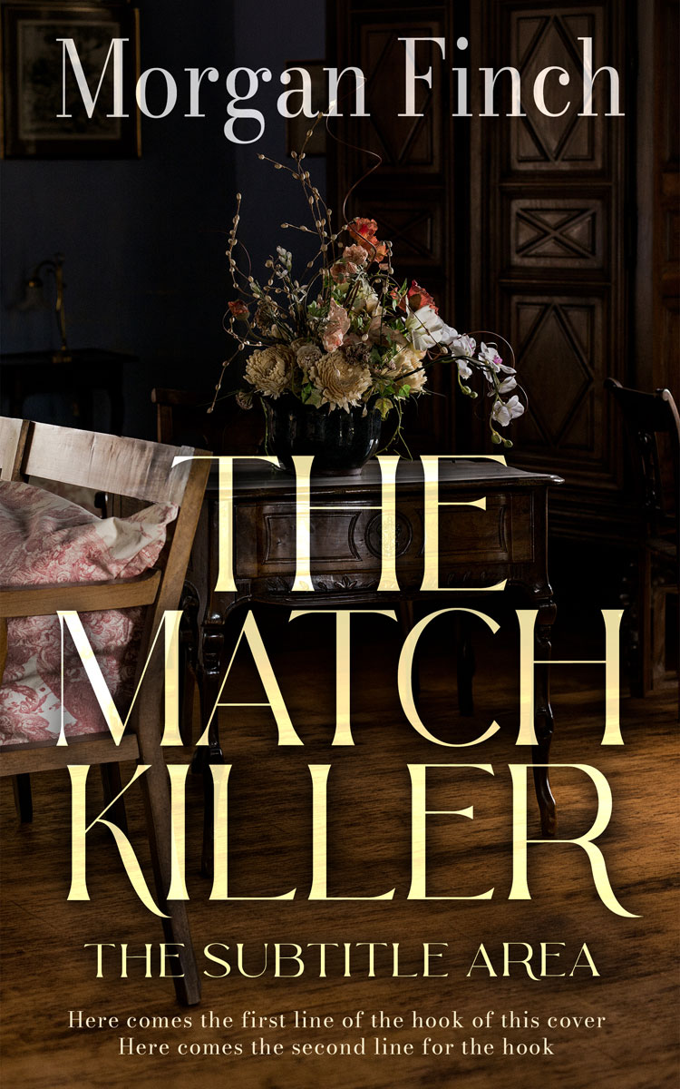 2D view of Premade Mystery & Thriller & Suspense Book Cover - Coffee Bean #36766 | BookCoverZone*