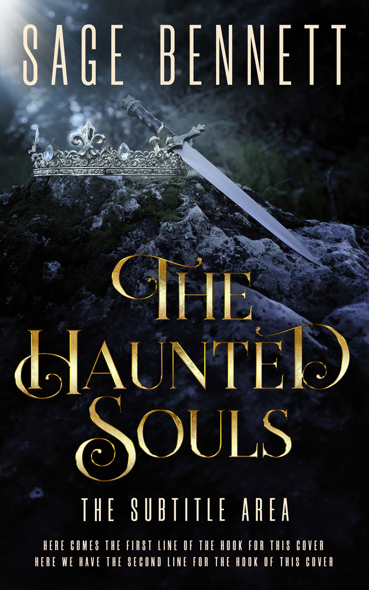 2D view of Premade Fantasy Book Cover - Bunker #36777 | BookCoverZone*