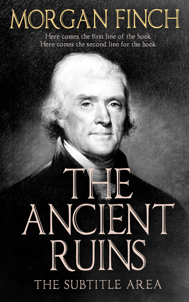 2D view of Premade History Book Cover - Cod Gray #36815 | BookCoverZone*