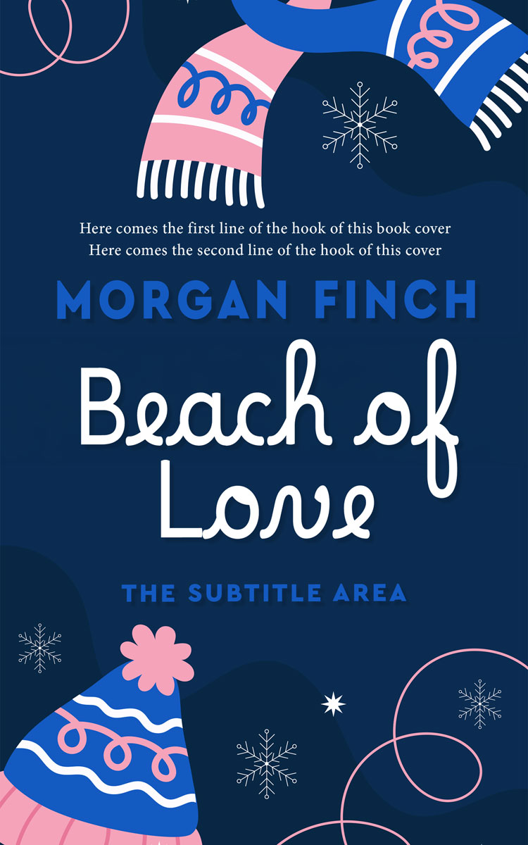 2D view of Premade Romance Book Cover - Downriver #36858 | BookCoverZone*