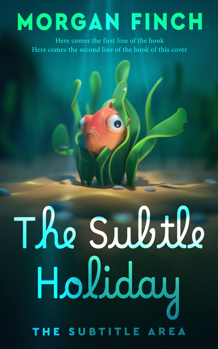 2D view of Premade Children's Book Cover - Firefly #36880 | BookCoverZone*