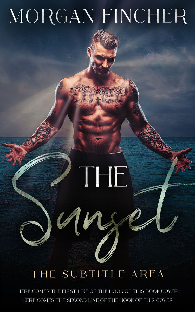2D view of Premade Romance Book Cover - Mirage #36921 | BookCoverZone*