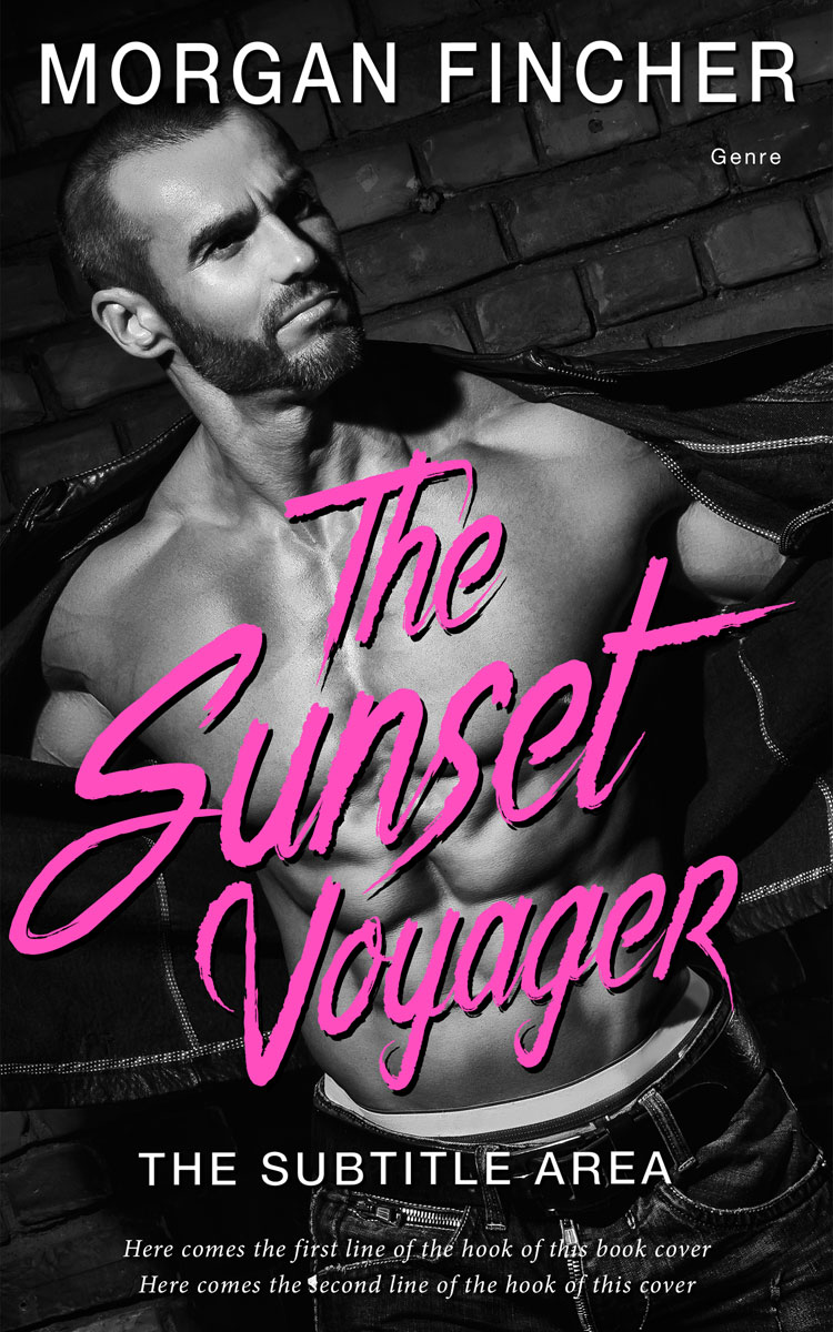 2D view of Premade Erotica Book Cover - Can Can #36937 | BookCoverZone