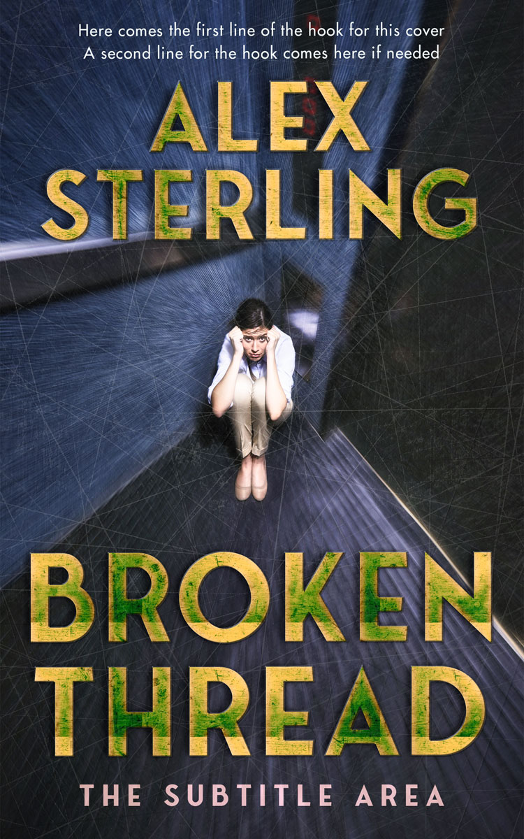 2D view of Premade Mystery & Thriller & Suspense Book Cover - Charade #36951 | BookCoverZone