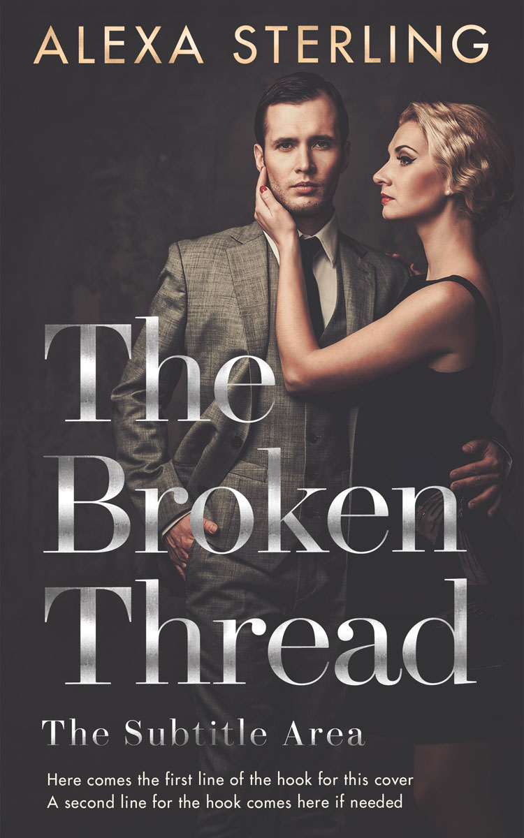 2D view of Premade Romance Book Cover - Tundora #36963 | BookCoverZone