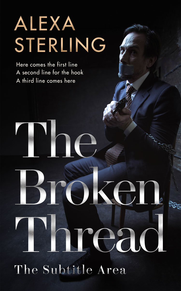 2D view of Premade Mystery & Thriller & Suspense Book Cover - Woodsmoke #36964 | BookCoverZone