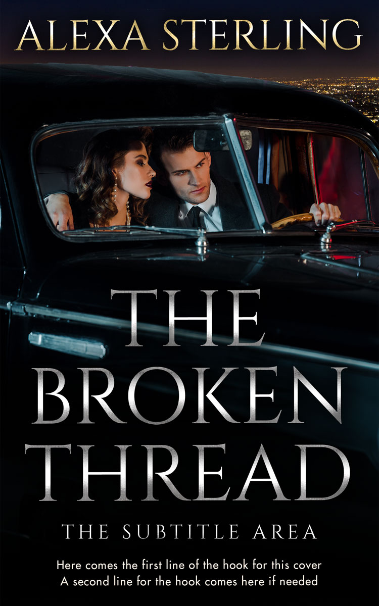 2D view of Premade Mystery & Thriller & Suspense Book Cover - Woodsmoke #36968 | BookCoverZone