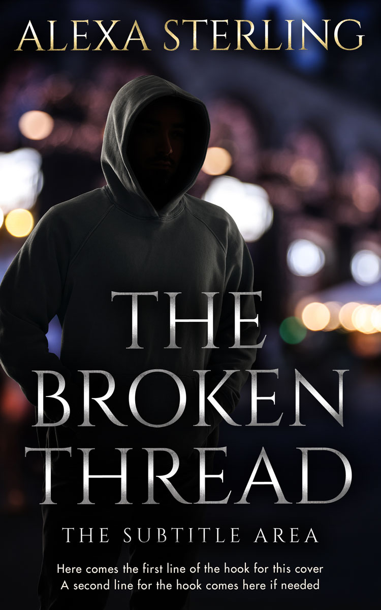2D view of Premade Mystery & Thriller & Suspense Book Cover - Woodsmoke #36969 | BookCoverZone*