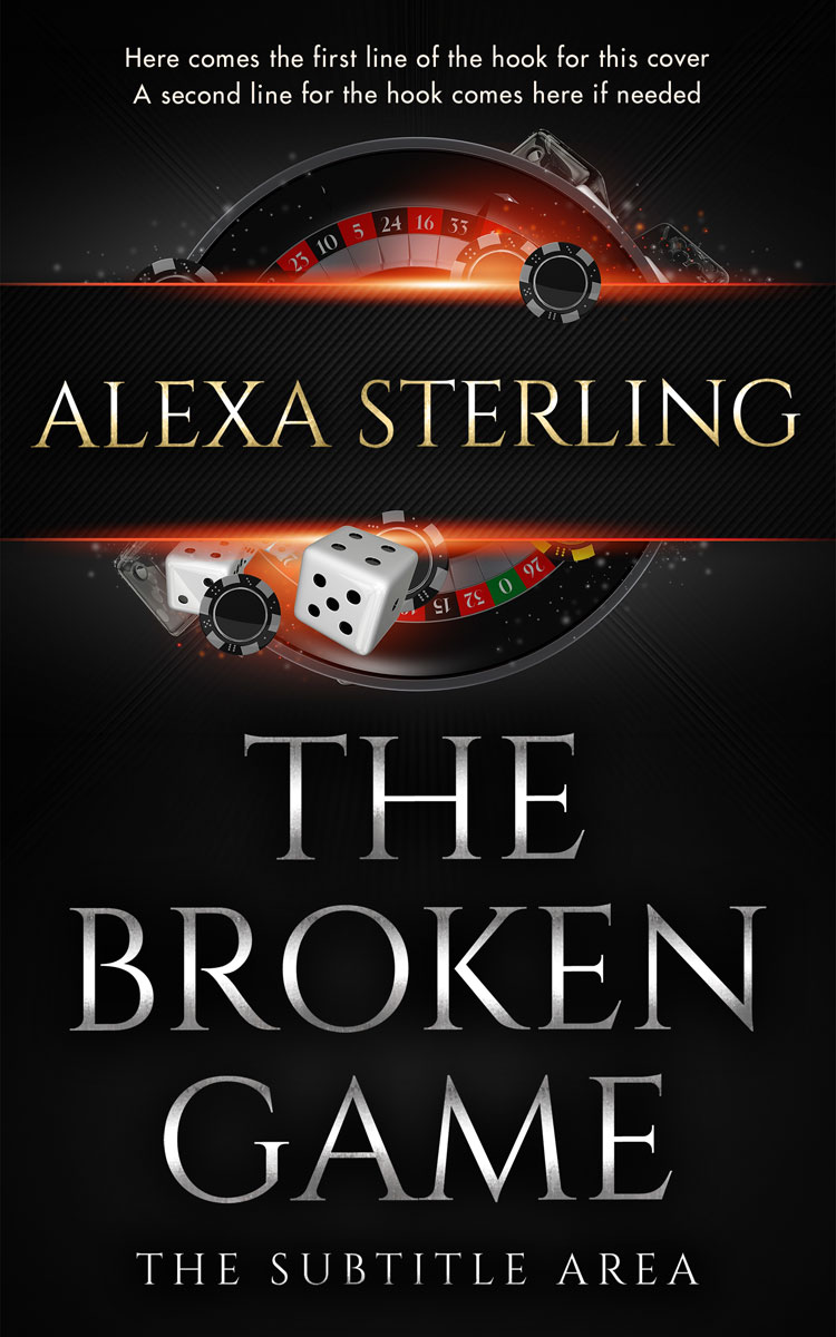 2D view of Premade Mystery & Thriller & Suspense Book Cover - Cod Gray #36970 | BookCoverZone