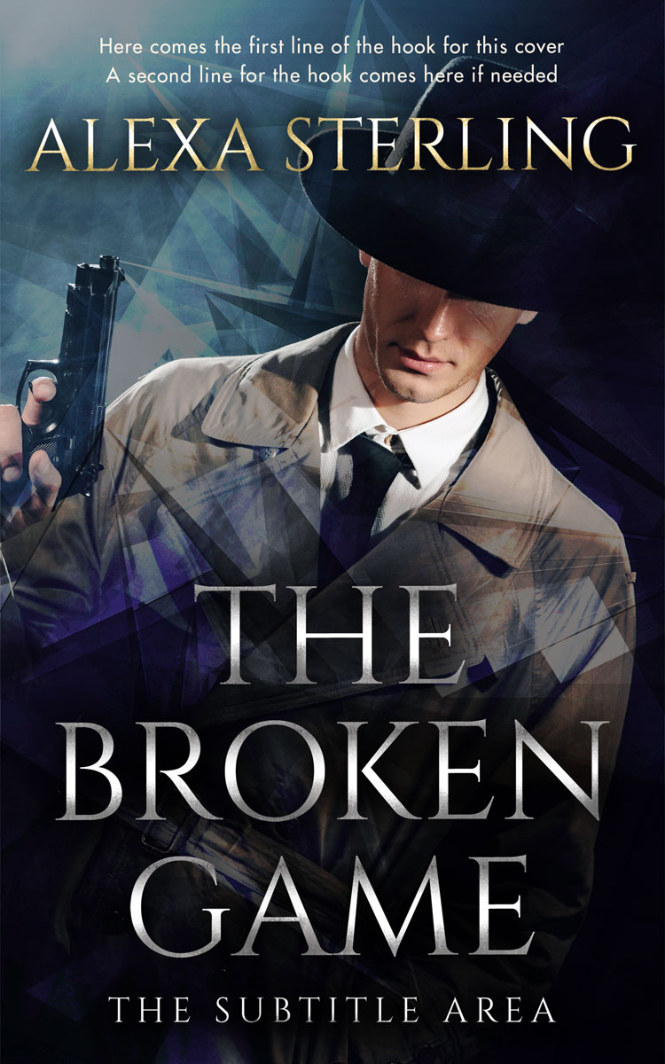 2D view of Premade Mystery & Thriller & Suspense Book Cover - Cinder #36971 | BookCoverZone