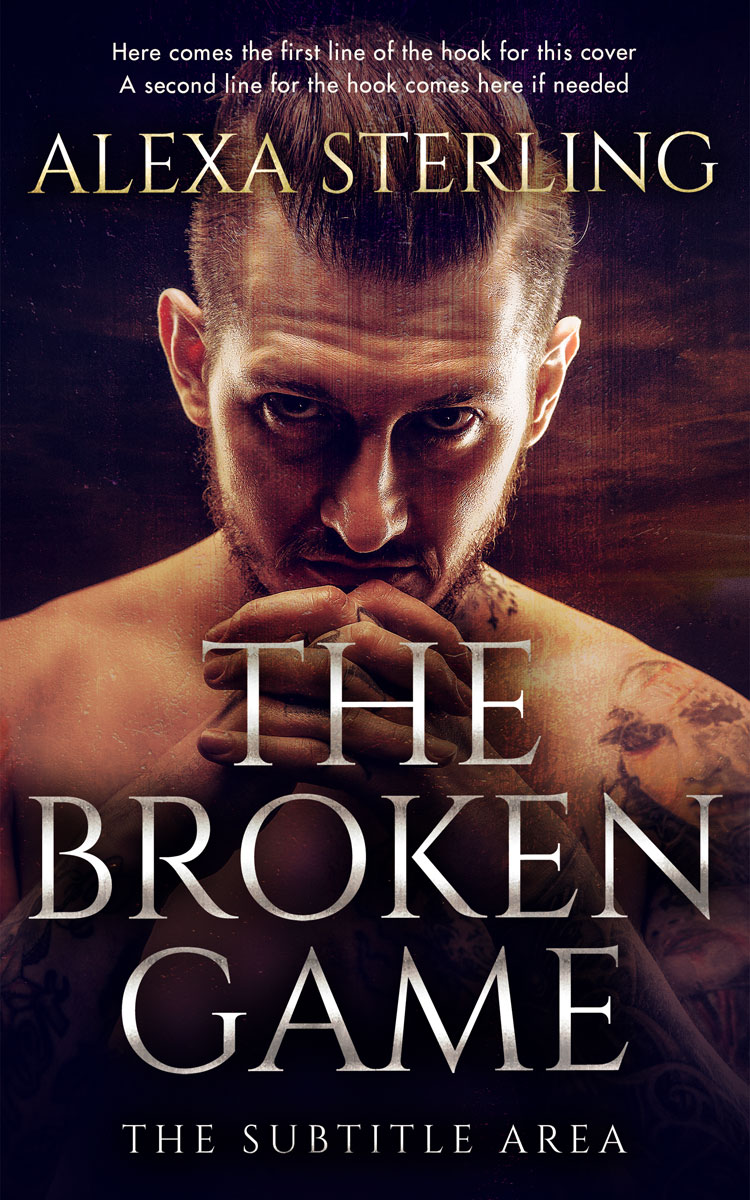 2D view of Premade Mystery & Thriller & Suspense Book Cover - Brandy Rose #36975 | BookCoverZone