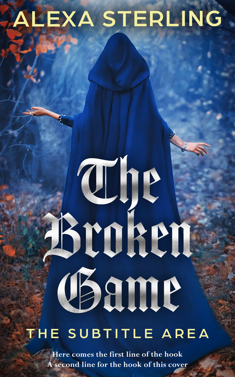 2D view of Premade Fantasy Book Cover - Cloud Burst #36992 | BookCoverZone