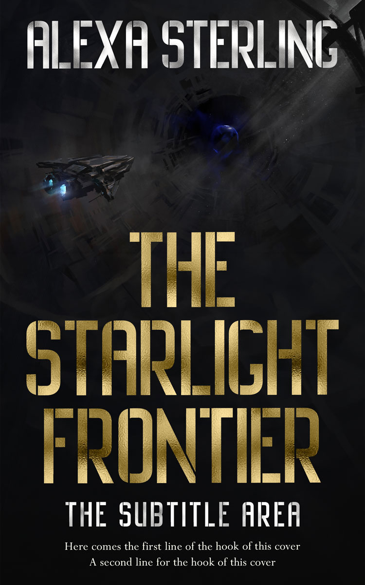 2D view of Premade Science Fiction Book Cover - Woodsmoke #37046 | BookCoverZone*