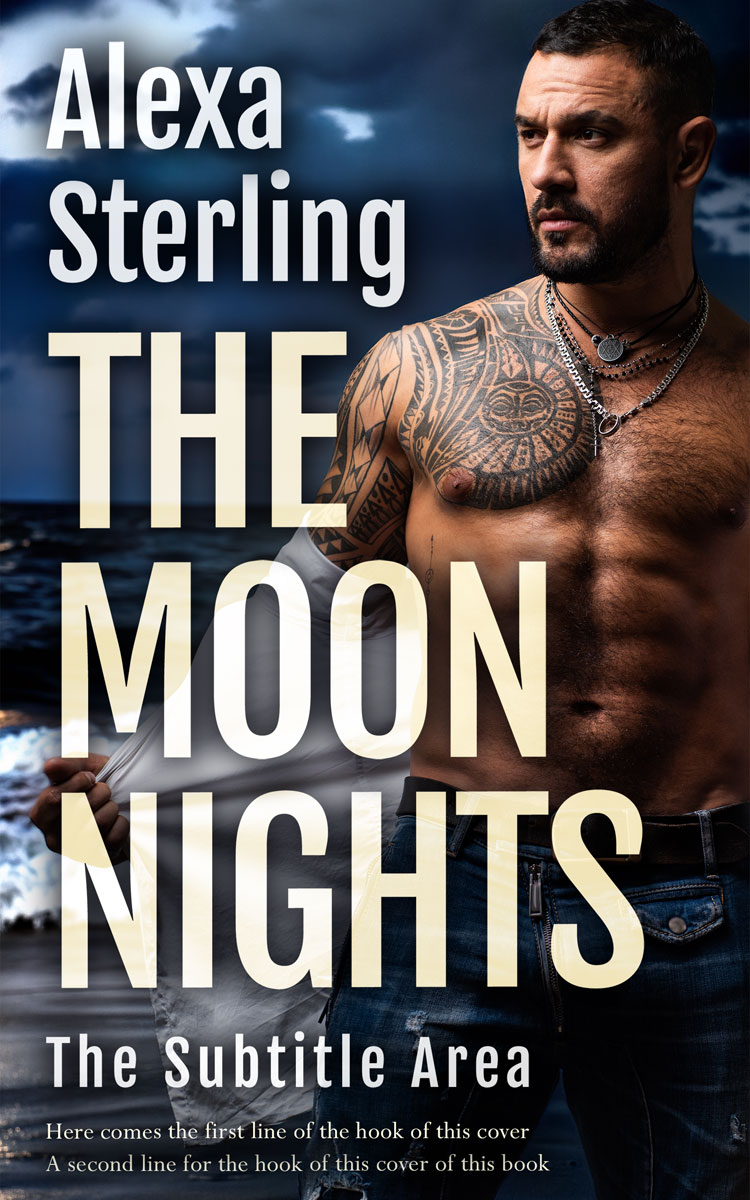 2D view of Premade Romance Book Cover - Pearl Bush #37050 | BookCoverZone*
