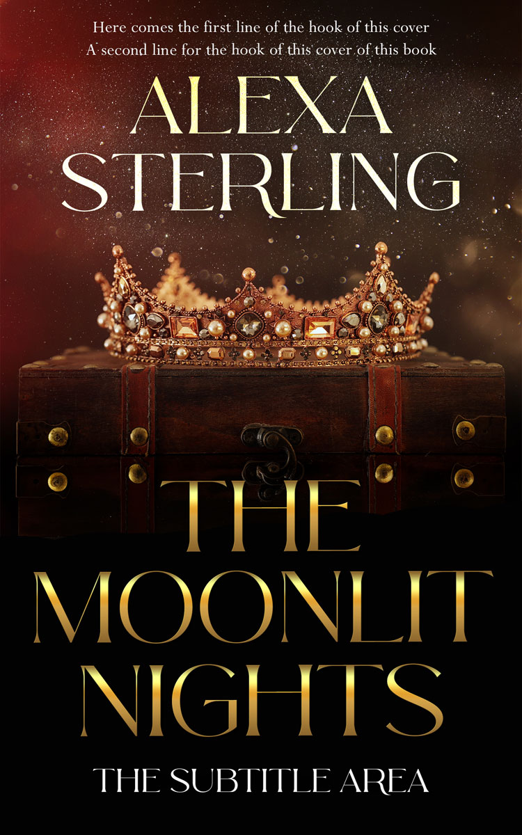 2D view of Premade Royal Romance Book Cover - Night Rider #37070 | BookCoverZone*
