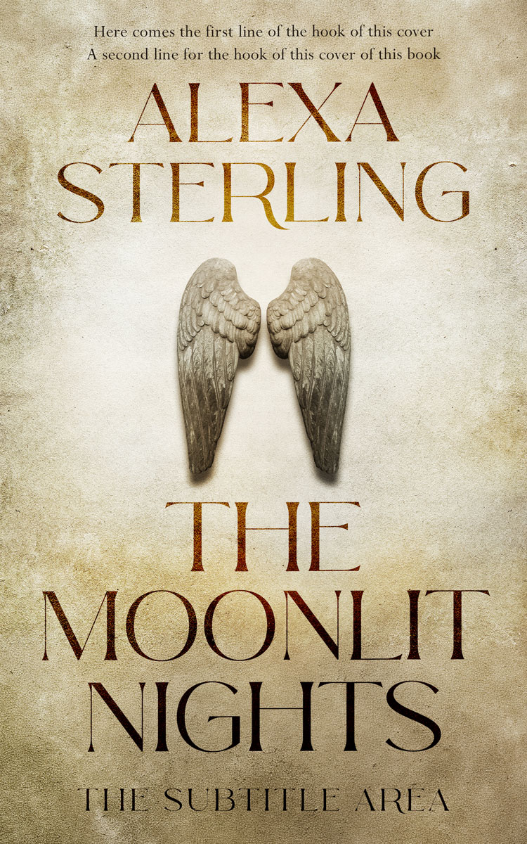 2D view of Premade Paranormal & Urban Book Cover - Soft Amber #37082 | BookCoverZone*