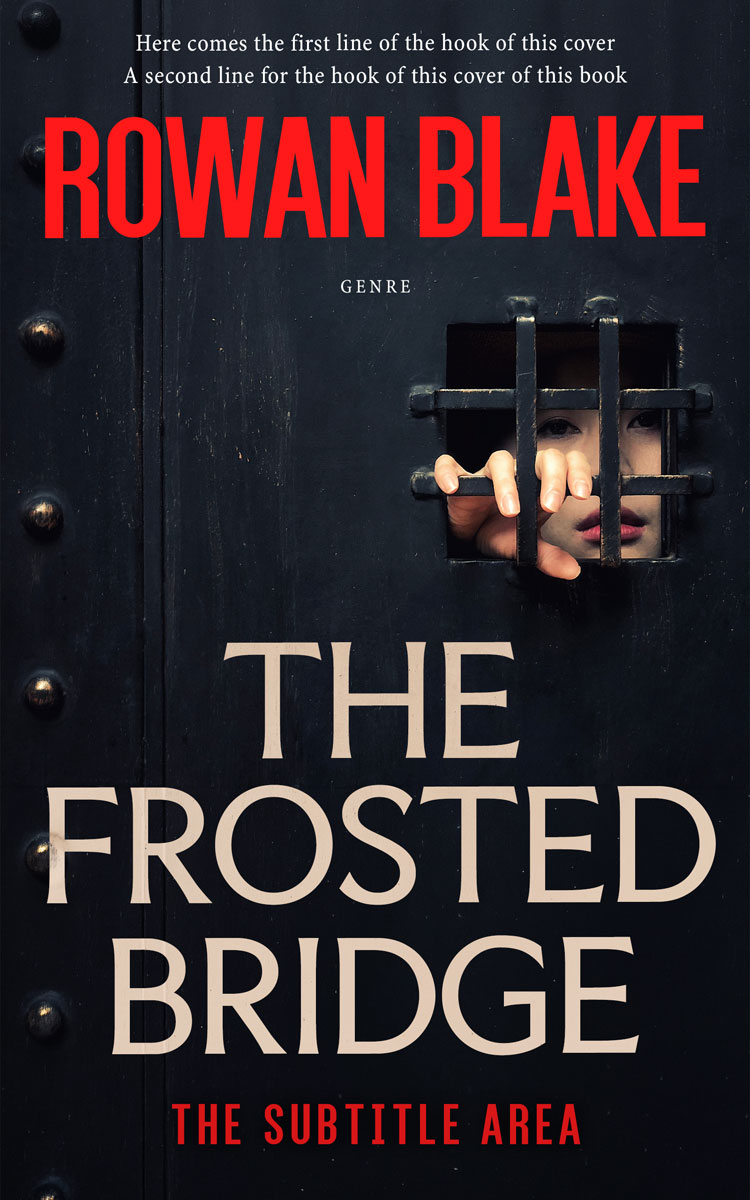 2D view of Premade Mystery & Thriller & Suspense Book Cover - Vulcan #37180 | BookCoverZone