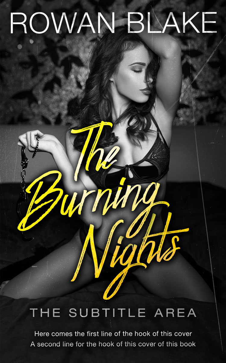 2D view of Premade Erotica Book Cover - Cod Gray #37200 | BookCoverZone