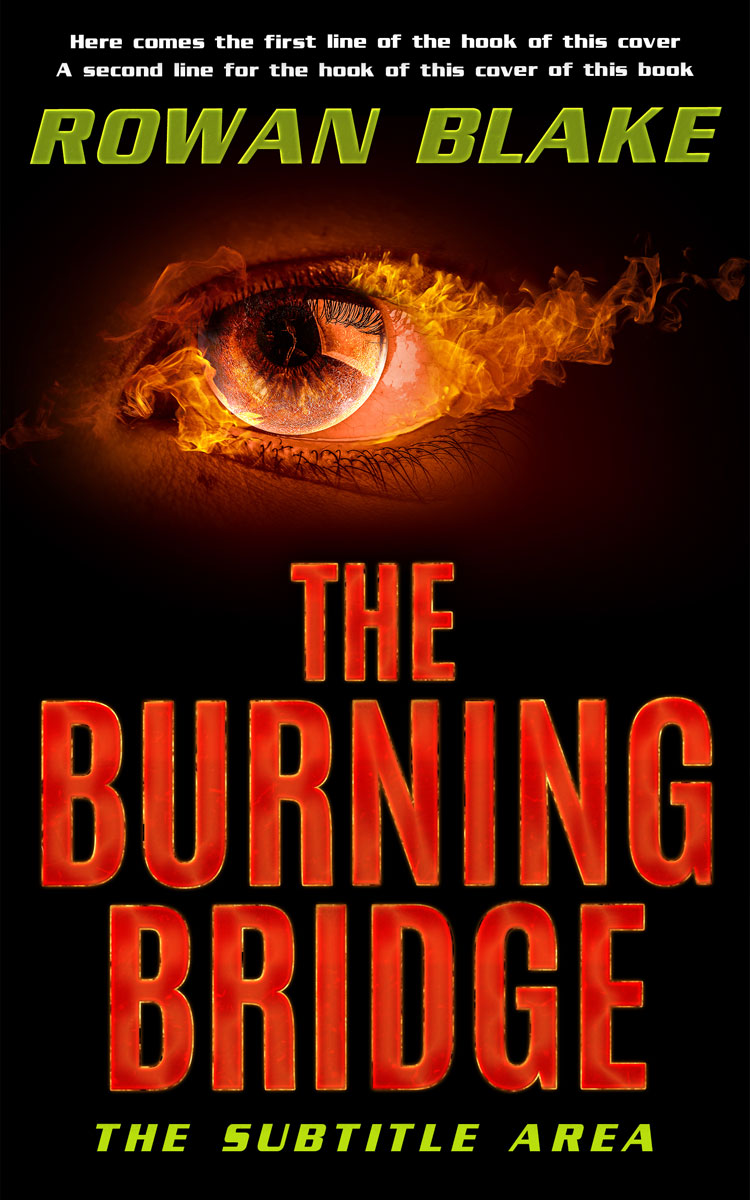 2D view of Premade Mystery & Thriller & Suspense Book Cover - Graphite #37227 | BookCoverZone*
