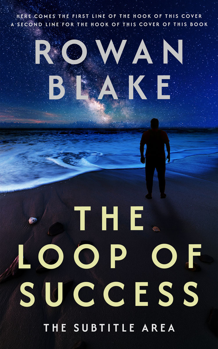 2D view of Premade Mystery & Thriller & Suspense Book Cover - Ebony #37257 | BookCoverZone