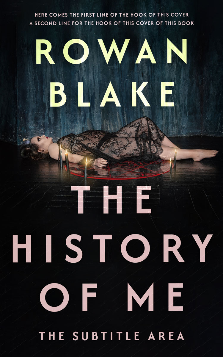 2D view of Premade Horror Book Cover - Bunker #37268 | BookCoverZone