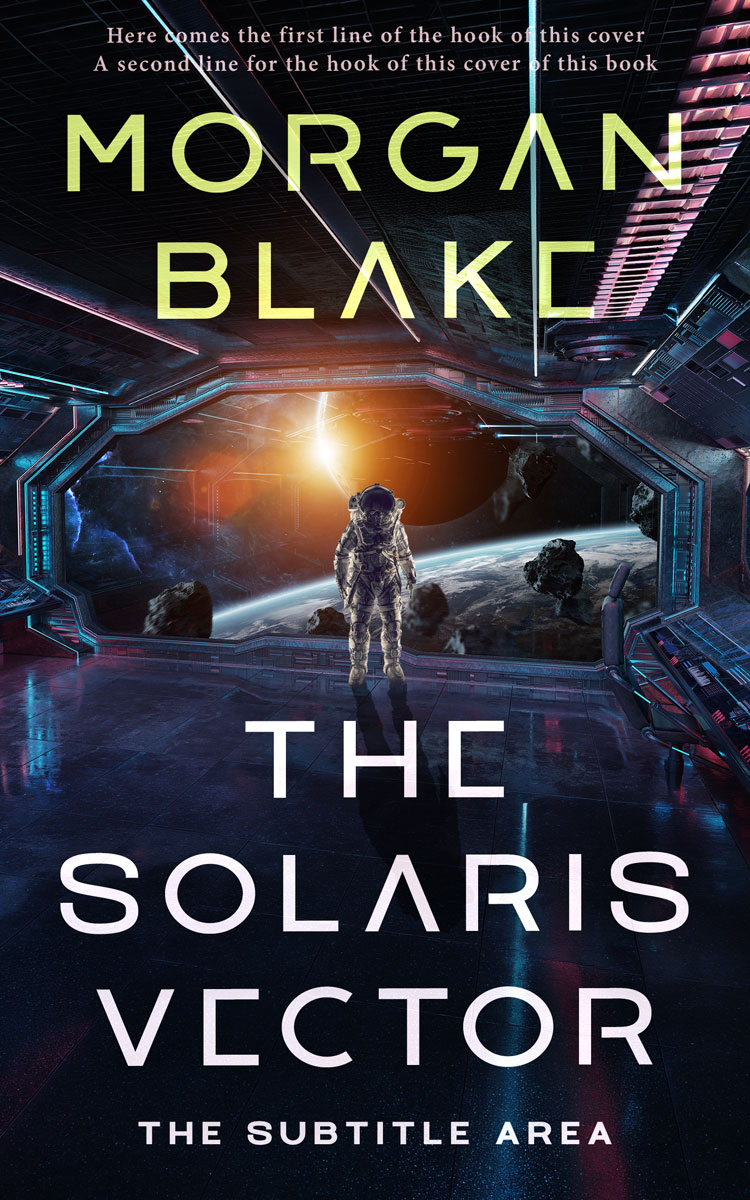 2D view of Premade Science Fiction Book Cover - Cinder #37287 | BookCoverZone