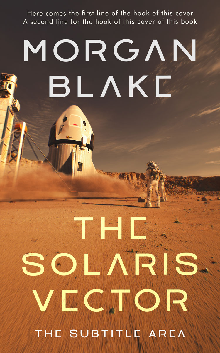 2D view of Premade Science Fiction Book Cover - Potters Clay #37293 | BookCoverZone