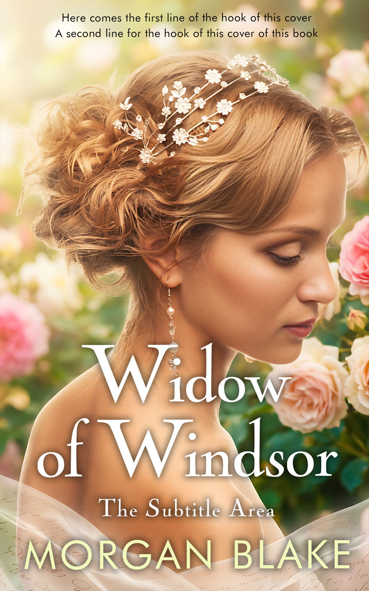 2D view of Premade Royal Romance Book Cover - Muddy Waters #37340 | BookCoverZone