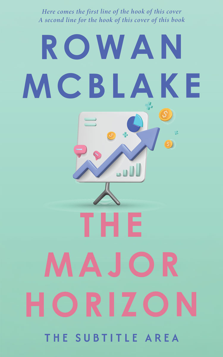 2D view of Premade Business Book Cover - Sinbad #37370 | BookCoverZone