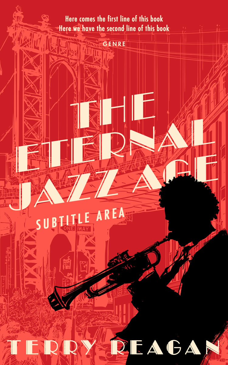 2D view of Premade Literary Fiction Book Cover - Punch