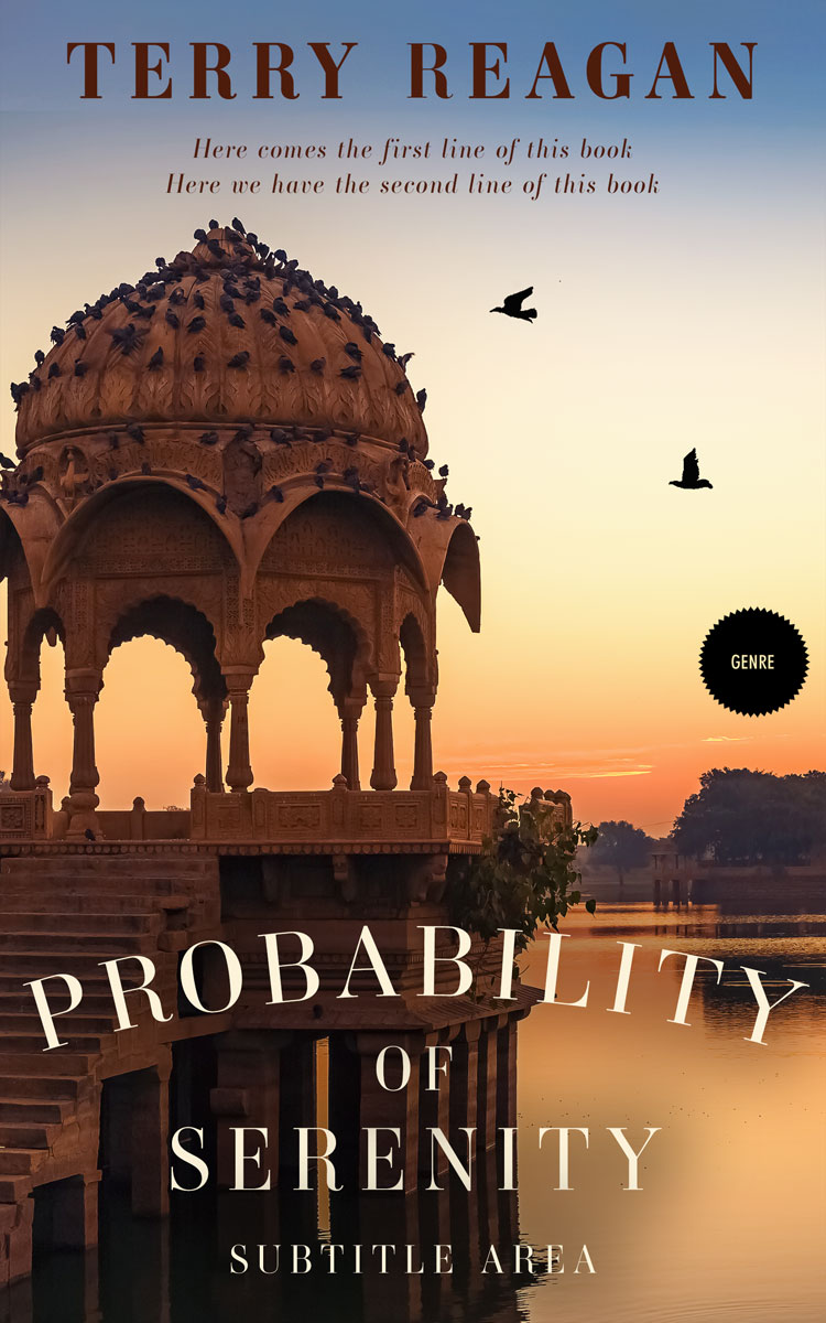 2D view of Premade Travel Book Cover - Pancho