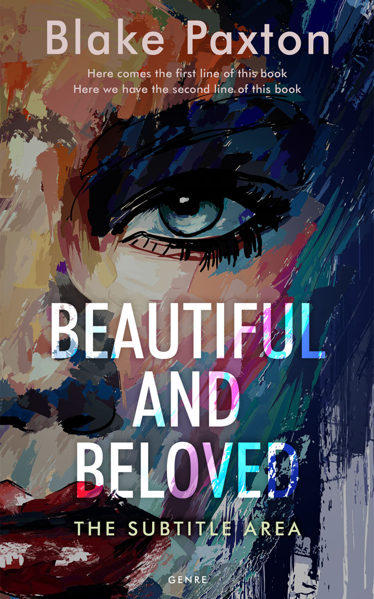 2D view of Premade Erotica Book Cover - Ebony Clay