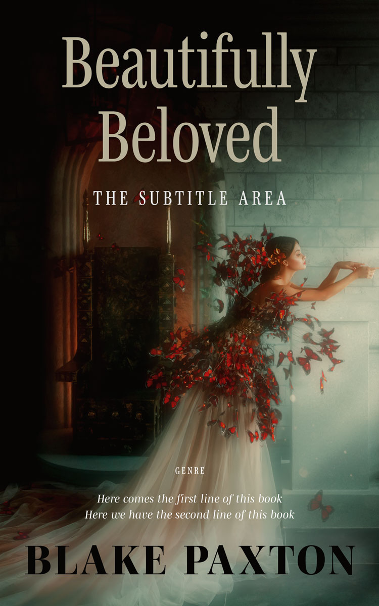 2D view of Premade Fantasy Book Cover - Zeus